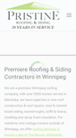 Mobile Screenshot of pristineroofing.com